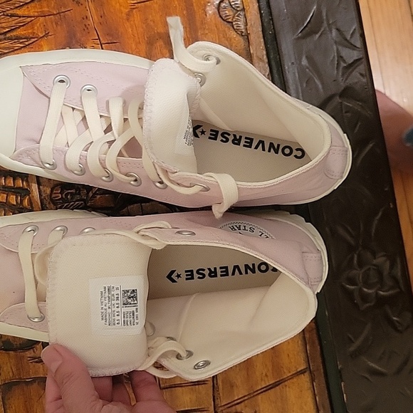 Converse lug sneakers unisex women's 8.5 men's 6.5 EUC Sneakerhead Gorpcore - Picture 7 of 9